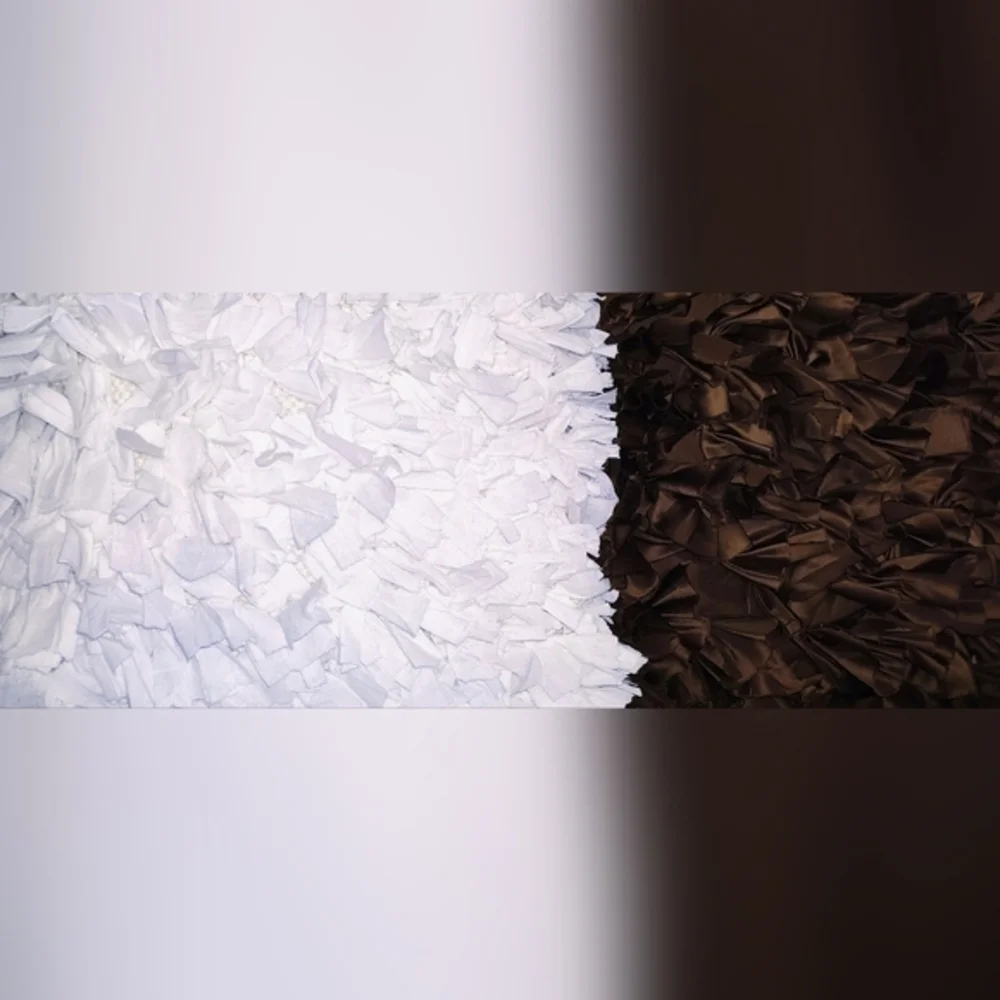 White‎ and Brown Textured Decorative Accent Throw Pillows